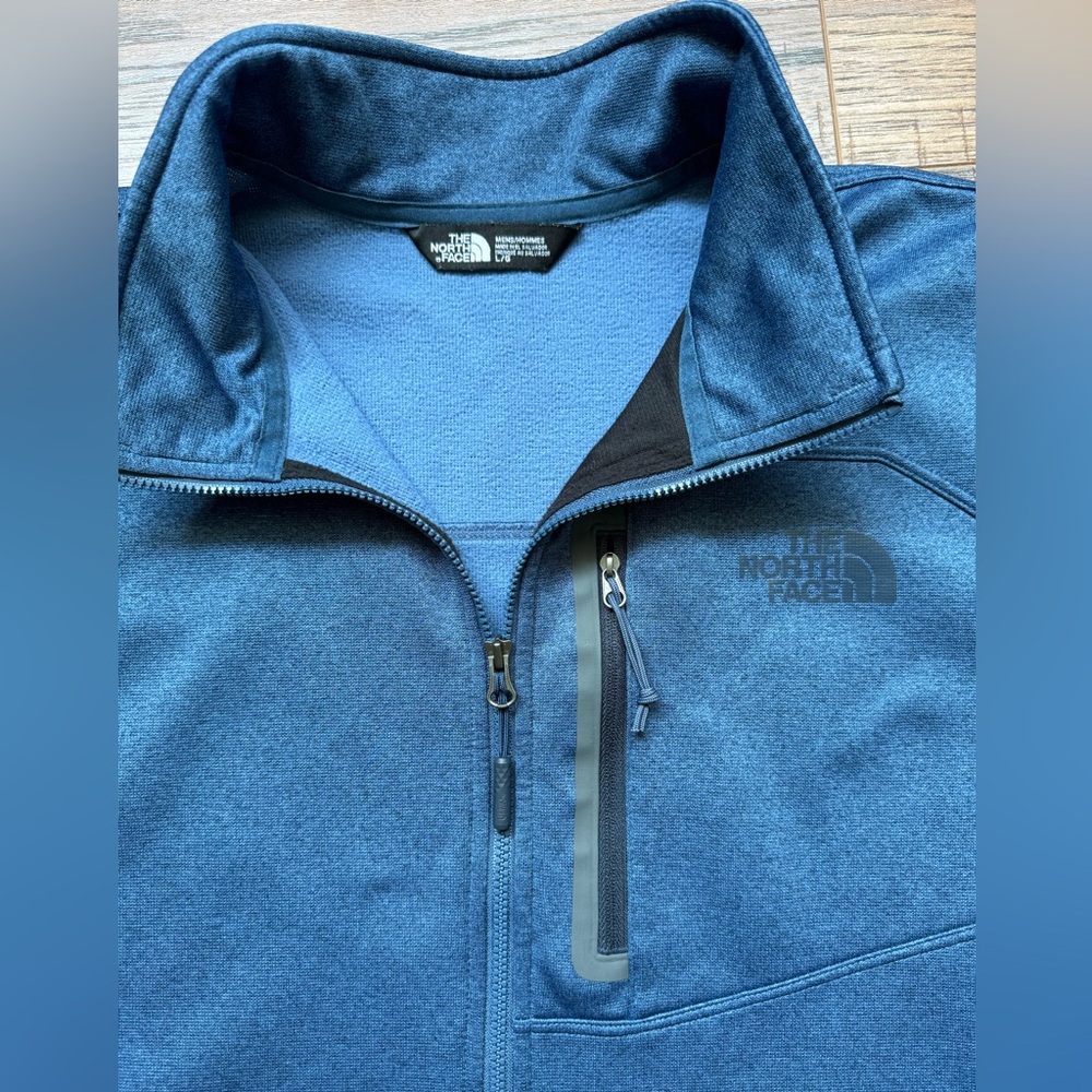 Large Blue The North Face Pullover - image 2